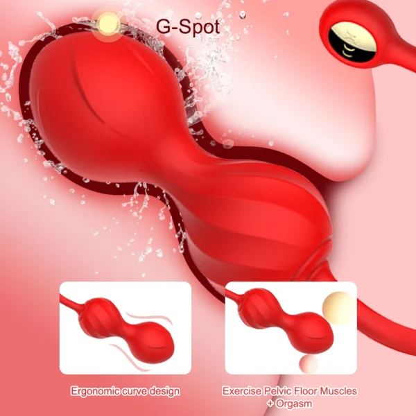 Wireless App Vagina Balls Vibrator for Women Tighten Vagina Muscle Trainer Kegel Ball Egg Intimate Sex Toys for Adults 18 Couple