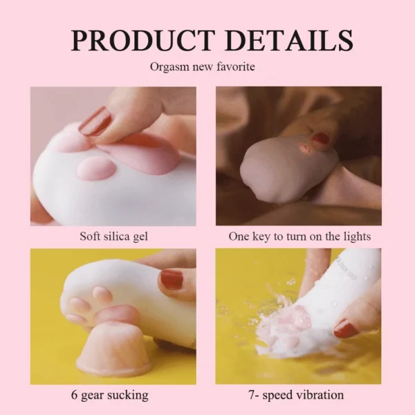 Powerful Sucker Clitoris Sucking Vibrator for Women Clit Nipple Oral Vacuum Stimulator Female Masturbator Massager Adult Sex Toy - Image 8