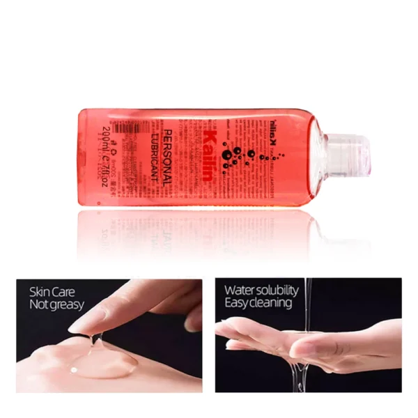 200ml Fruit Flavor Sex toy for women men Sex Lubricant Water-based Blueberry Strawberry Peach Sex Oil Vaginal Anal Gel Adults 18 - Image 6