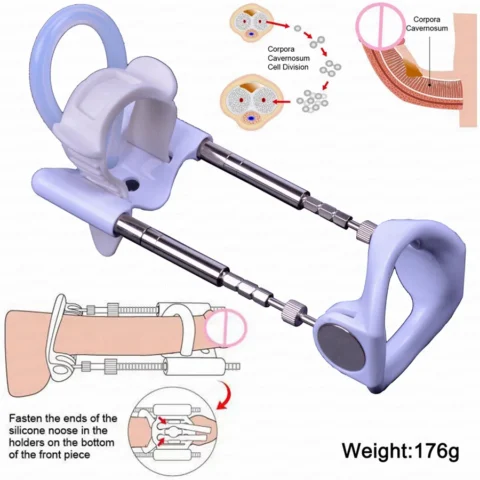 Sex Toys Tools 3rd Penis Extender Enlargement Edge Stretcher Pump Sex Toys For Male Penis Exercise Strap Dick Enlargers