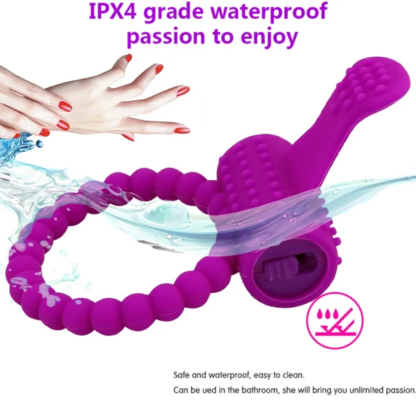 Penis Ring Vibrator Sex Toys For Men Masturbators Adults Vibrator For Women Couples Chastity Cage Erotic Accessories Sex Shop - Image 2