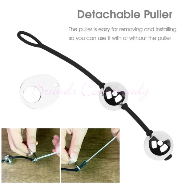 Metal Geisha Balls Vaginal Balls Kegel Ball Ben Wa Ball Anal Beads Vagina Tighten Exercise Anal Plug Sex Toy for Women Sex Shop - Image 3