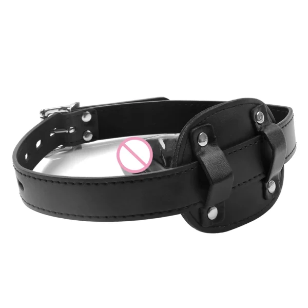 Locking Belt Dildo Mouth Gag BDSM Gag Blow Job Training Bondage Harness Sex Adult Supplies Products Fetish Toys For Couples - Image 6