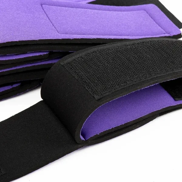 Adult SM Sex Restraint Handcuffs Slave Tools Bdsm​ No Vibrators Sexy Wrist To Ankle Cuffs Open Leg Hand Toys Bondage For Couples - Image 5