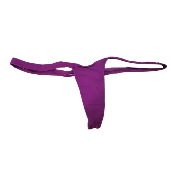 Men Thongs Transparent G-strings Sexy See Through Mesh Panites For Gay Men Erotic Underpants T-Back Low-Rise Bikini - Image 6