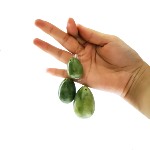 Natural Jade Egg Kegel Women Pelvic Floor Muscle Kegel Exercise Yoni Egg Massage ball Tightening Vaginal Ben Wa Ball Kegel Egg - Image 6