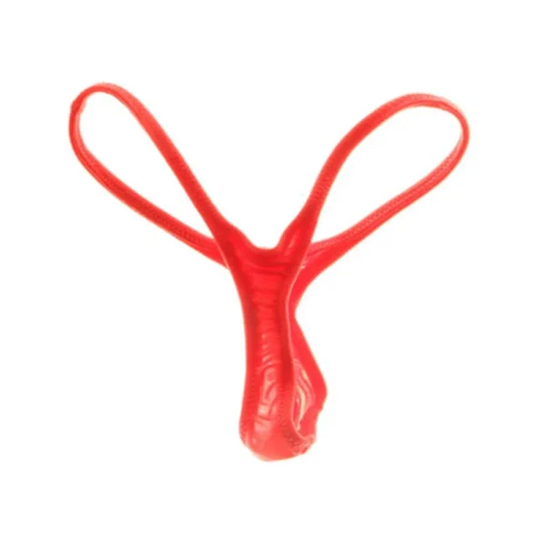 Men Thongs Transparent G-strings Sexy See Through Mesh Panites For Gay Men Erotic Underpants T-Back Low-Rise Bikini - Image 5
