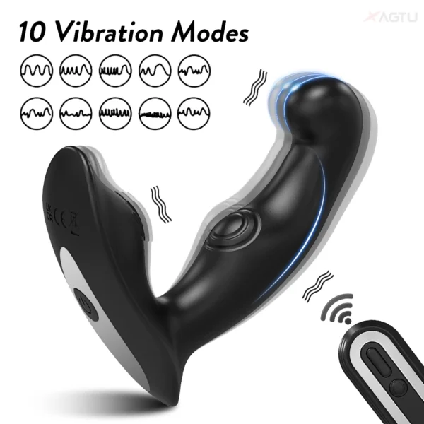 Sex Toys Masturbation Tools for Gay Sexo Vibration Prostate Massager Anal Plug Men Butt Plug Remote Control Adult Products - Image 3
