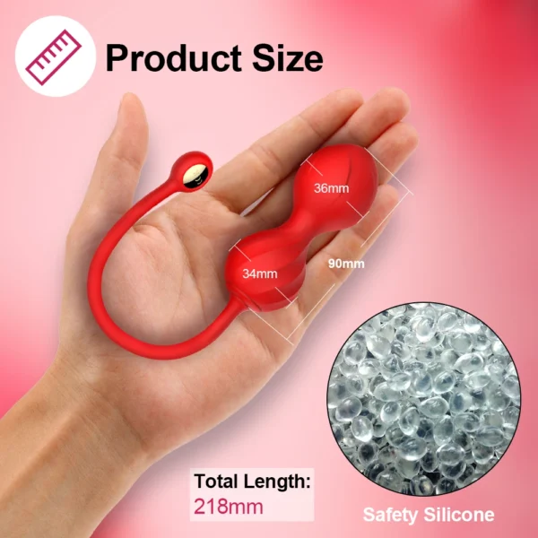 Wireless App Vagina Balls Vibrator for Women Tighten Vagina Muscle Trainer Kegel Ball Egg Intimate Sex Toys for Adults 18 Couple - Image 5