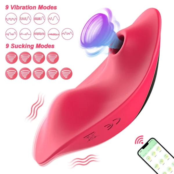 APP Control Sucking Clitoris Stimulator Women Panties Vibrator Clit Sucker Female Masturbator Interaction Sex Toy for Couples - Image 3