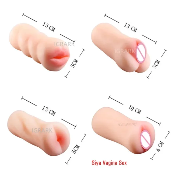 Sex Real Vagina Pussy Male Masturbator Mouth Oral Licking Anal Ass Masturbation Cup Adult Games Erotic Products Sex Toys for Men - Image 2