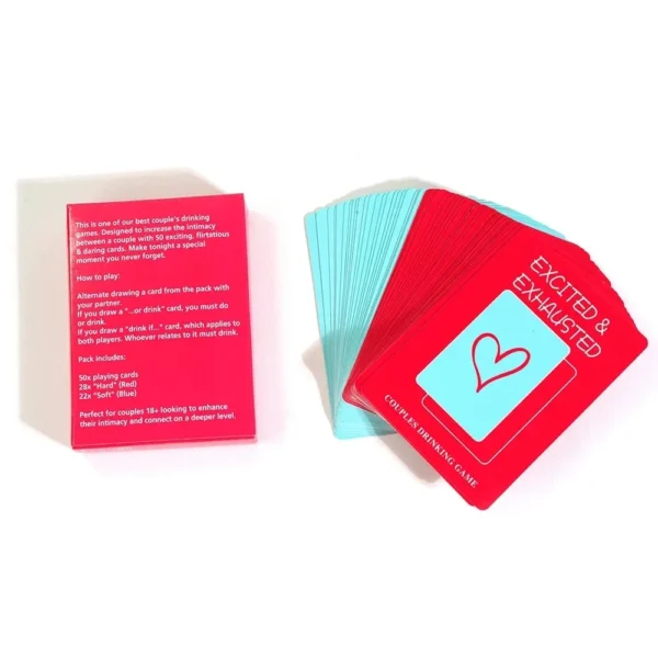 Drunk Couples Drinking Game Card So For Couple Hen Night Oral Party Games Date Board Deck Bedroom WHAT AM I DRINK IF YOU HAVE - Image 4