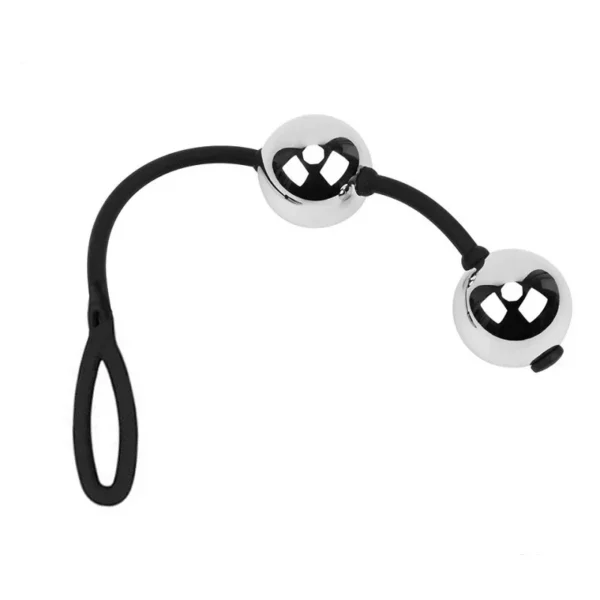3 Size Metal Anal Beads Butt Plug Silicone Rope Geisha Balls Weighted Vaginal Kegel Exerciser Erotic Sex Toys for Woman - Image 2