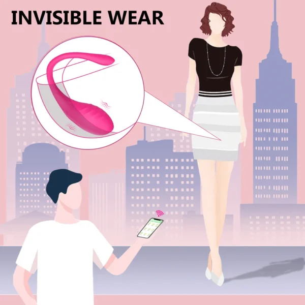 Wireless Bluetooth APP Vibrator Female Remote Control Egg Clitoris Stimulator G Spot Massager Sex Toys for Women Adults Panties - Image 4