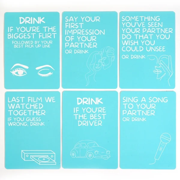 Excited And Exhausted Adult Card Playing Game 50x Playing Cards Drinking Card Game Designed For Couples As It Helps To Strengthe - Image 6