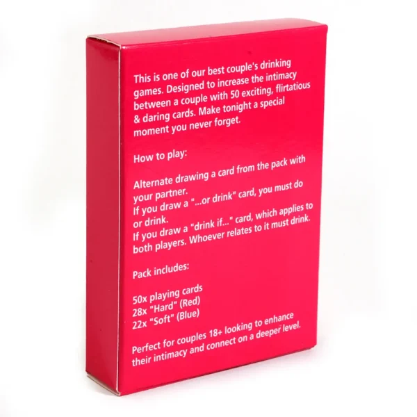 Excited And Exhausted Adult Card Playing Game 50x Playing Cards Drinking Card Game Designed For Couples As It Helps To Strengthe - Image 5