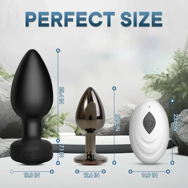 Prostate Massager Vibrator Wireless Bluetooth Men Female Butt Plug Male Anal Vibrating Ass Sex Toys for Adults Women Gay - Image 2