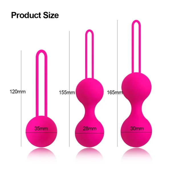 Anal Beads Vaginal Ball Sex Toys for Women Smart Geisha Kegel Ball Simulator Vagina Chinese Ben Wa Ball Tightening Exerciser 18+ - Image 6