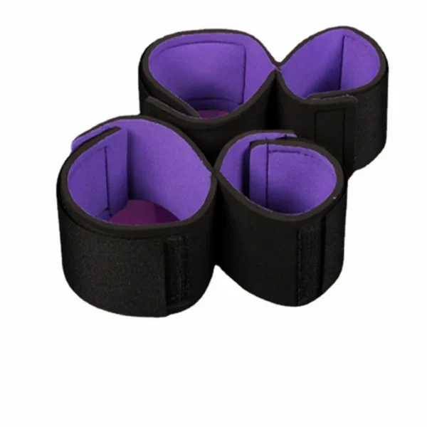 Adult SM Sex Restraint Handcuffs Slave Tools Bdsm​ No Vibrators Sexy Wrist To Ankle Cuffs Open Leg Hand Toys Bondage For Couples - Image 4