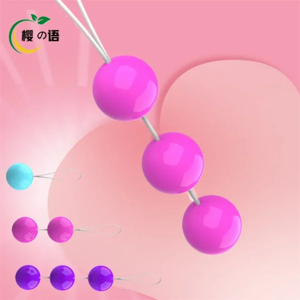 Beads Vaginal Ball Sex Toys for Women Hard ABS Smart Geisha Kegel Ball Simulator Vagina Chinese Ben Wa Ball Tightening Exerciser - Image 2