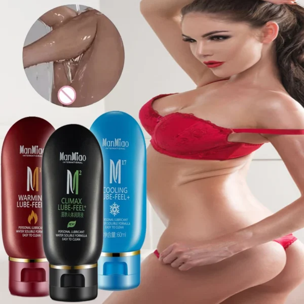 Lubricant Intercourse Human Body Lubricating Oil Sex Toys Water-soluble Pleasure Ice Sense Heat Liquid Adult Sex Toys Products