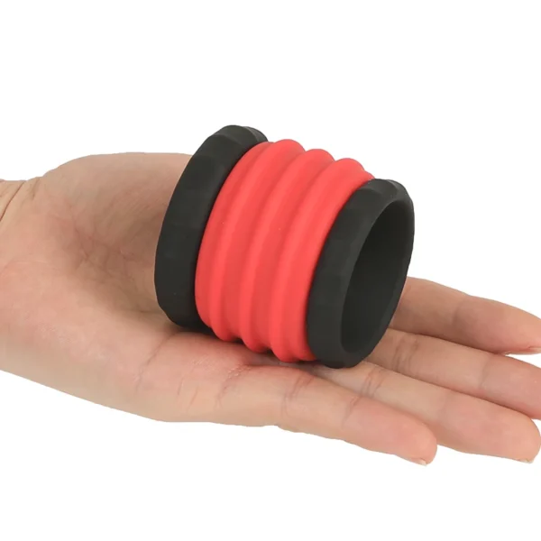 Scrotal testis Penis Ring Silicone Cock Ring Bdsm Sex Toys for Adult Male Gay Chastity Belt Lasting Sex Shop Delay Ejaculation - Image 3