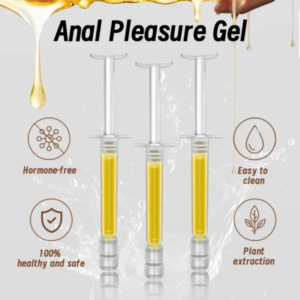 Anal Lubricant for Gay Couples Enhanced Anal Pleasure Gel Intimate Lubricant for Sex 18+ Adult Products - Image 4