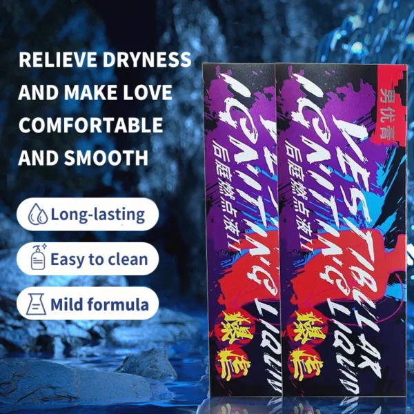 Anal Lubricant for Gay Couples Enhanced Anal Pleasure Gel Intimate Lubricant for Sex 18+ Adult Products - Image 2