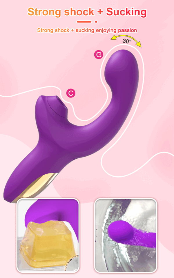 20 Speeds Powerful Dildo Vibrator for Women Clit Sucker Vacuum Clitoris Stimulator Adults Goods Finger Wiggling Adults Sex Toy - Image 14