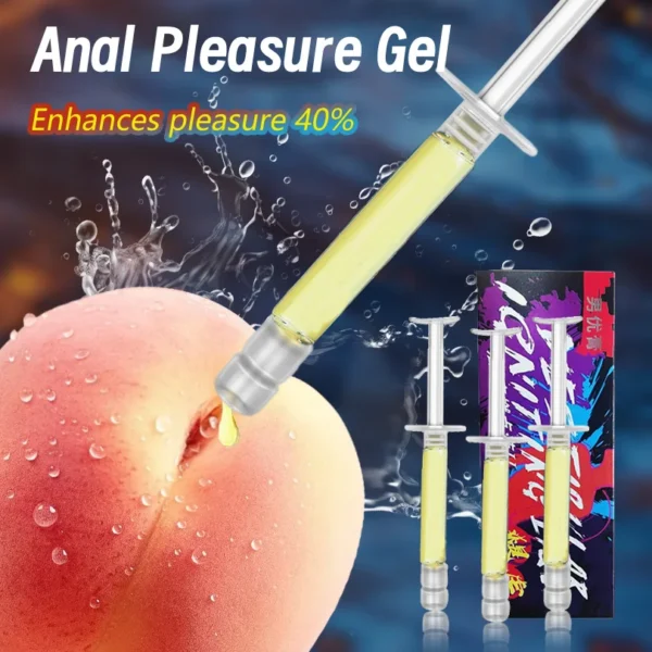 Anal Lubricant for Gay Couples Enhanced Anal Pleasure Gel Intimate Lubricant for Sex 18+ Adult Products