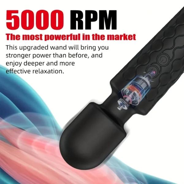 AV Vibrator Wand Sex Toys for Women 20 Powerful Patterns G Spot Clitoris Stimulation Massager Personal Masturbator Erotic Goods - Image 3