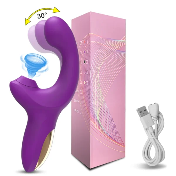 20 Speeds Powerful Dildo Vibrator for Women Clit Sucker Vacuum Clitoris Stimulator Adults Goods Finger Wiggling Adults Sex Toy - Image 18