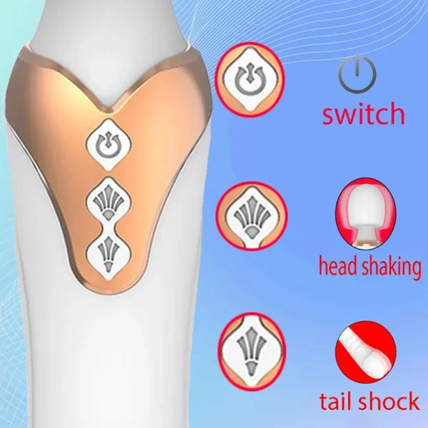 20 Speeds Vibrator for Women dildo powerful AV Massage Stick G Spot Vagina female Masturbator Clitoris vibradror adult sex toys - Image 4