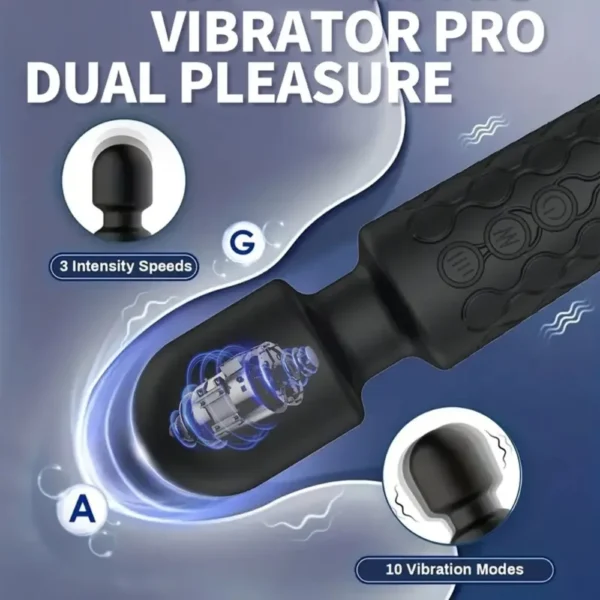 AV Vibrator Wand Sex Toys for Women 20 Powerful Patterns G Spot Clitoris Stimulation Massager Personal Masturbator Erotic Goods - Image 4