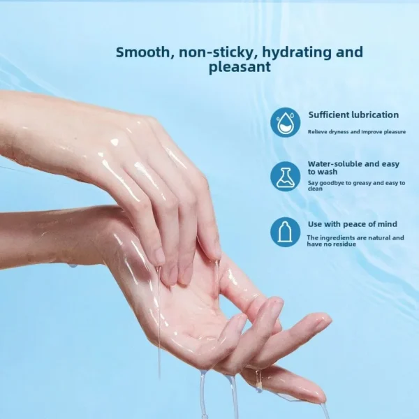 100ml Water-soluble Lubricant Vagina Anal Gay Personal Lubrication Intimate Sexual Water Gel Improve dryness Adult Products - Image 3