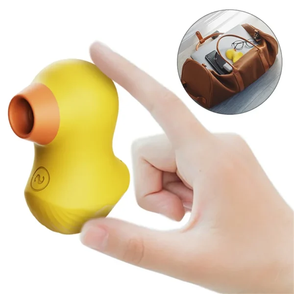 Behind its innocent toy look, this little yellow duck hides a concentrate of pleasure: targeted vibrations, clitoral stimulation and gentle suction for intimate moments as surprising as they are intoxicating. - Image 2
