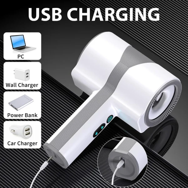 Male Masturbation Cup Handle Design Dual-sleeve Automatic Telescopic Rotating Vibrating Blowjob Sex Toys Penis Stroker For Men - Image 5