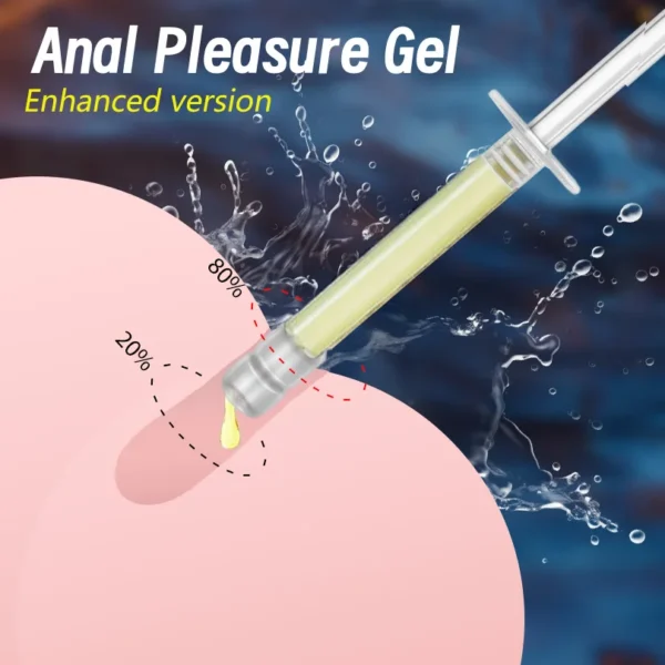 Anal Lubricant for Gay Couples Enhanced Anal Pleasure Gel Intimate Lubricant for Sex 18+ Adult Products - Image 5
