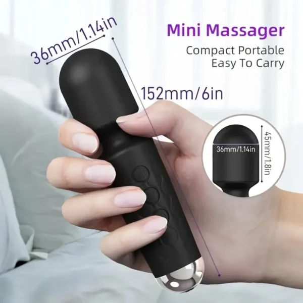 AV Vibrator Wand Sex Toys for Women 20 Powerful Patterns G Spot Clitoris Stimulation Massager Personal Masturbator Erotic Goods - Image 6
